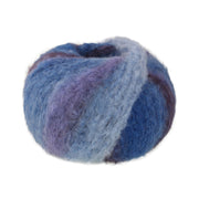Lana Grossa Gigante 0013 Aubergine/Blauw-Paars/Licht/Hemelsblauw/Navy/Inkt/Grijsblauw