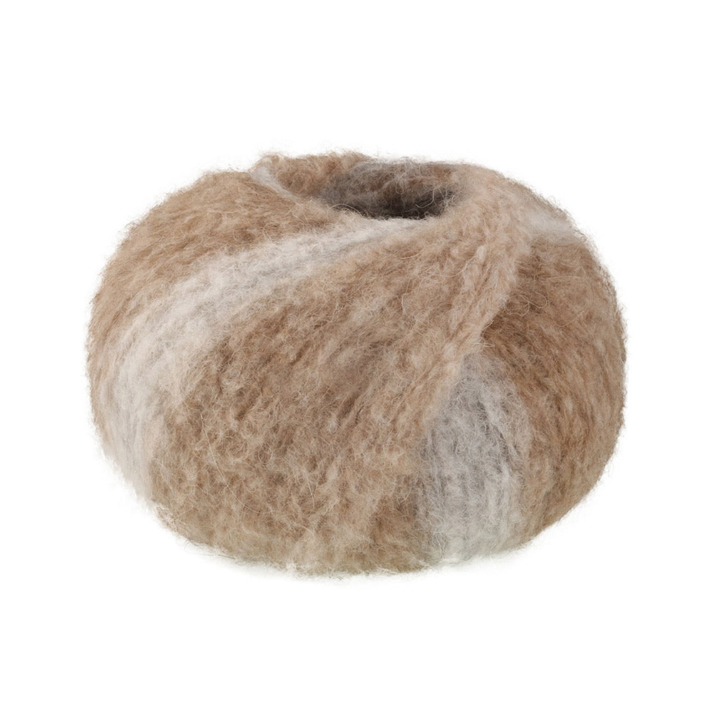 Lana Grossa Gigante 0020 Zand/Licht Beige/Licht Grijs/Taupe
