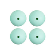 Go Handmade Siliconen Kralen 4 Stuks 26 Mint