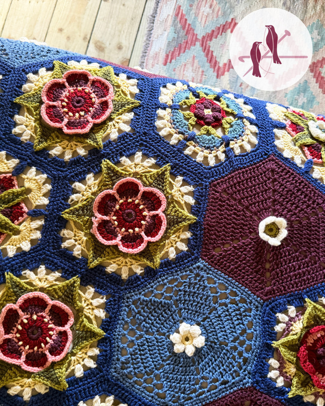 Stylecraft Frida's Flowers - Paloma - Special DK close up