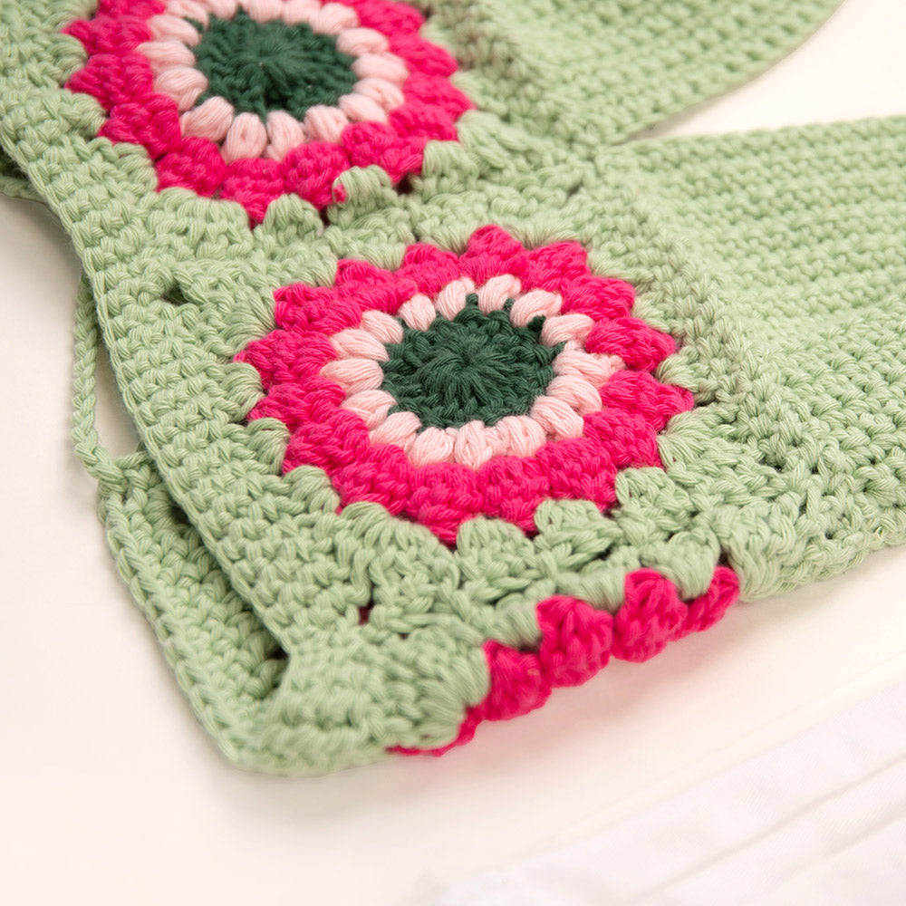 Finishing Stitches - Flower Top Haak- en Garenpakket 15
