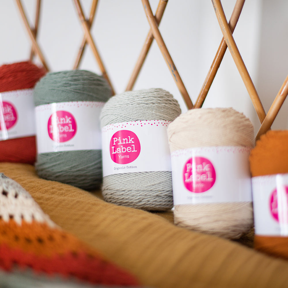 Zigzag babydekentje — gemaakt met Haakpatroon Organic Cotton Zigzag Babydeken (Digital)