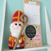 Haakpatroon Sinterklaas Knuffel