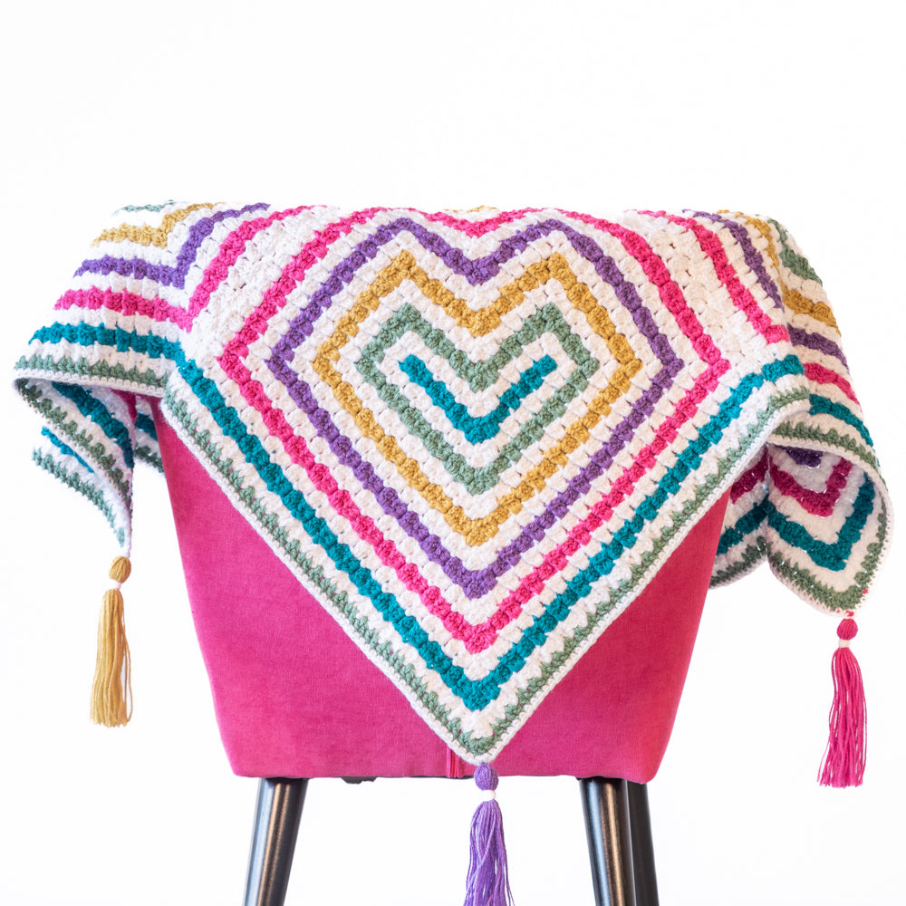 Haakpatroon Yarn and Colors Amazing C2C Blanket (6)