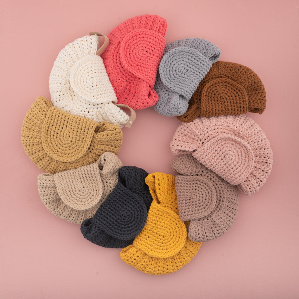 Petit purse studio — gemaakt met Haakpatroon Yarn and Colors Petit Purse (Digital)