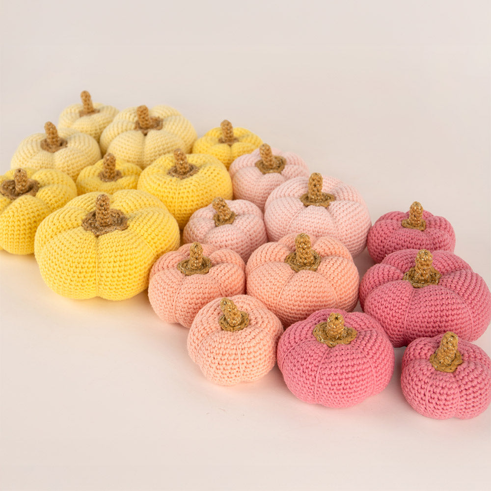 Pompoenen — gemaakt met Herfstpompoen - Yarn and Colors Haakpakket