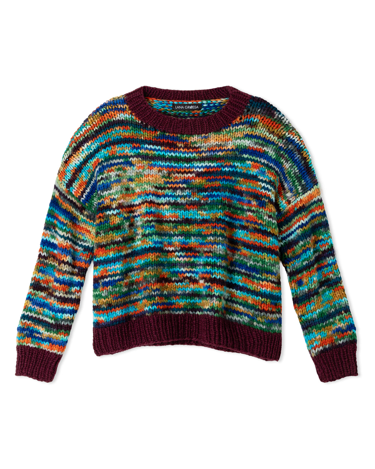Lana Grossa Kids Nr. 15 model 26 - trui met Cool Merino Big en Crazy - sfeerfoto 2