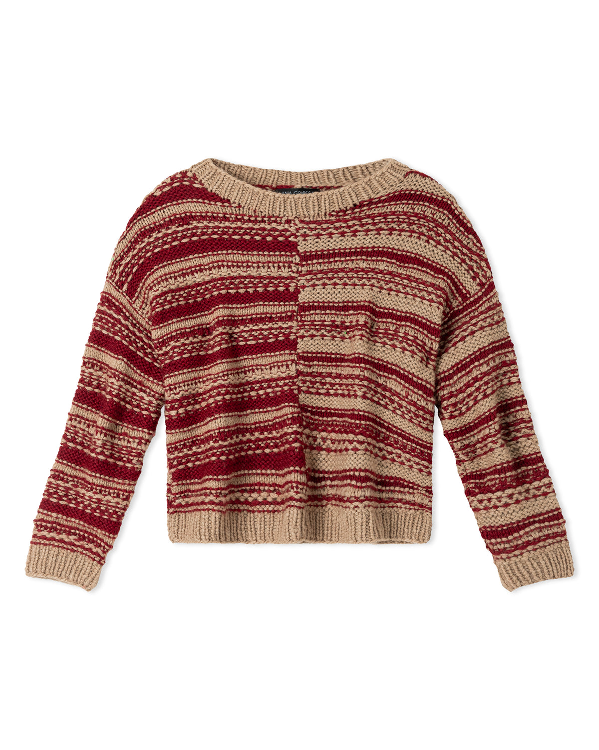 Lana Grossa Kids Nr. 15 model 3 - trui met Cool Merino Big - sfeerfoto 2