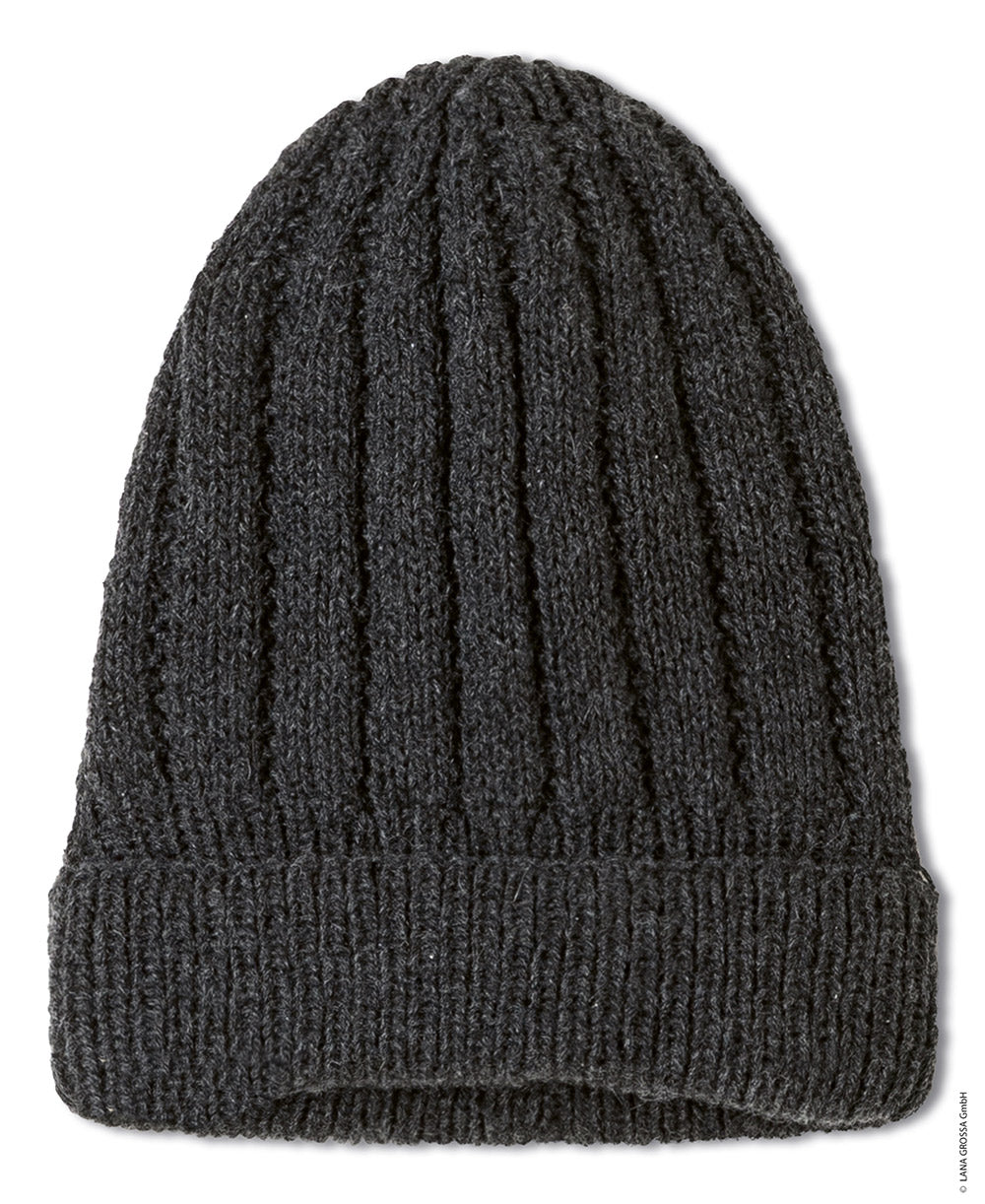 Productfoto van muts gemaakt met Lana Grossa Cashmere 16 Fine - Classici 31 model 09