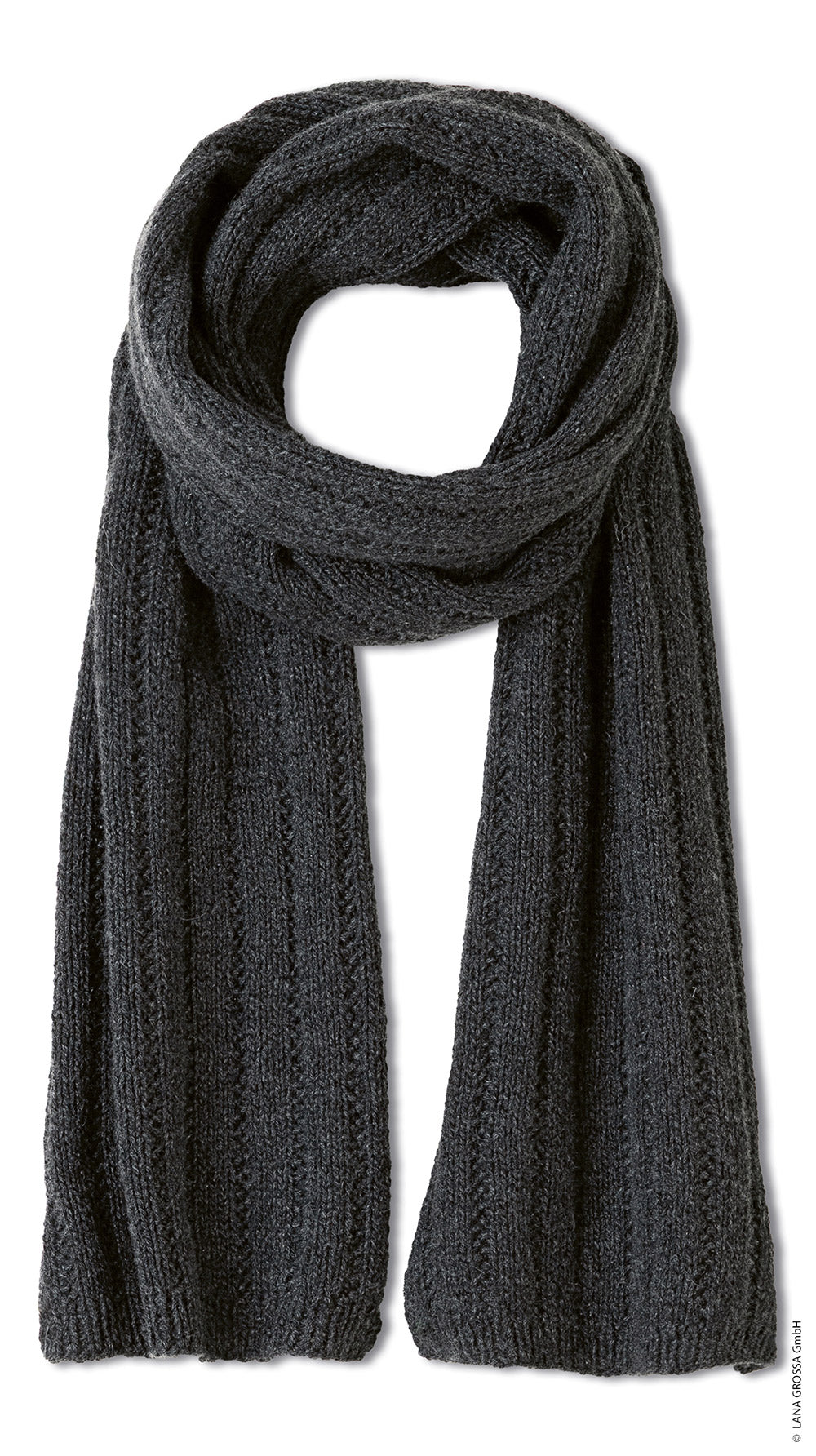 Productfoto van sjaal gemaakt met Lana Grossa Cashmere 16 Fine - Classici 31 model 10