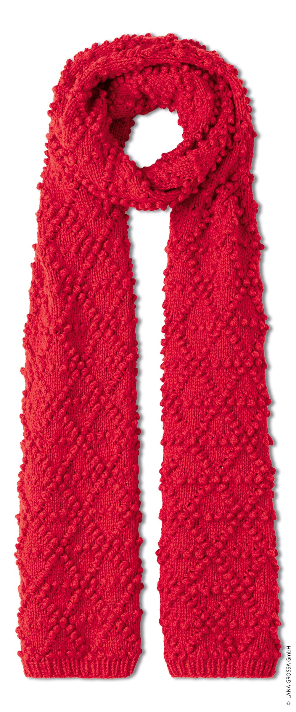 Productfoto van sjaal gemaakt met Lana Grossa Cool Merino - Classici 31 model 19