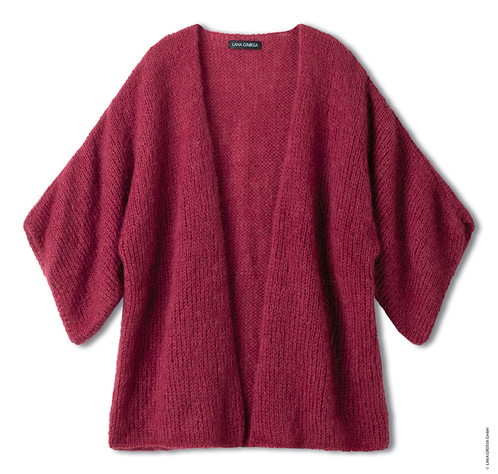 Productfoto van cardigan gemaakt met Lana Grossa Filo di Gio - Classici 31 model 24