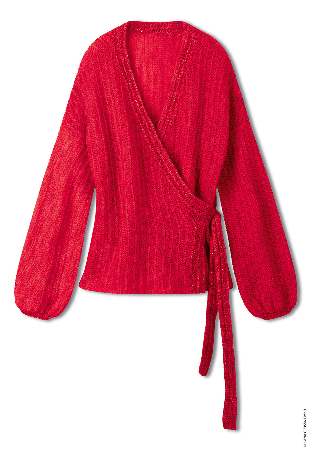 Productfoto van vest gemaakt met Lana Grossa Filo di Gio en Glamour - Classici 31 model 25