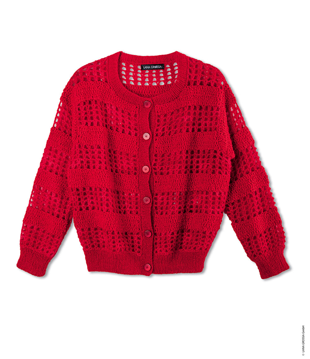 Productfoto van vest gemaakt met Lana Grossa Filo di Gio en Orsettini - Classici 31 model 26