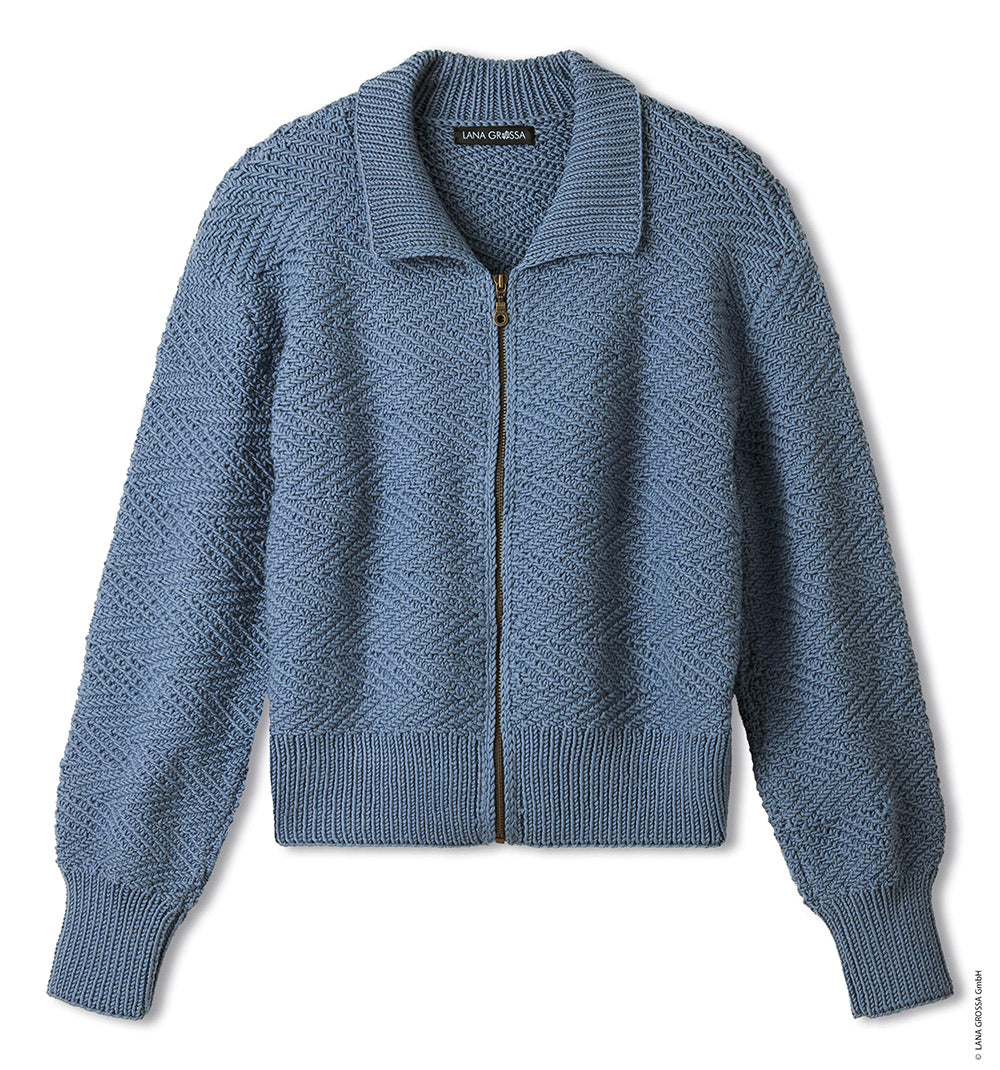 Productfoto van vest gemaakt met Lana Grossa Merino Più - Classici 31 model 02