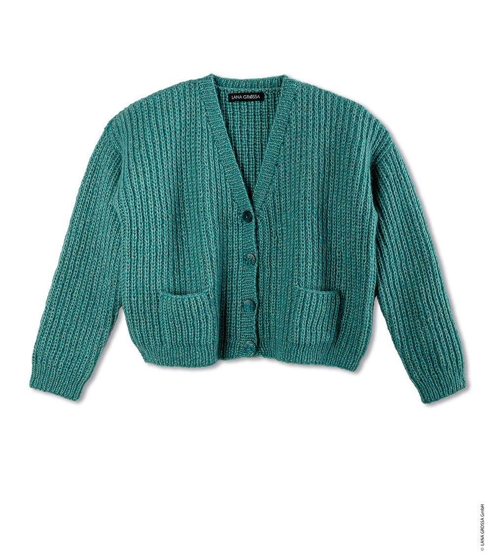 Productfoto van vest gemaakt met Lana Grossa Brigitte No. 2 - Classici 31 model 31