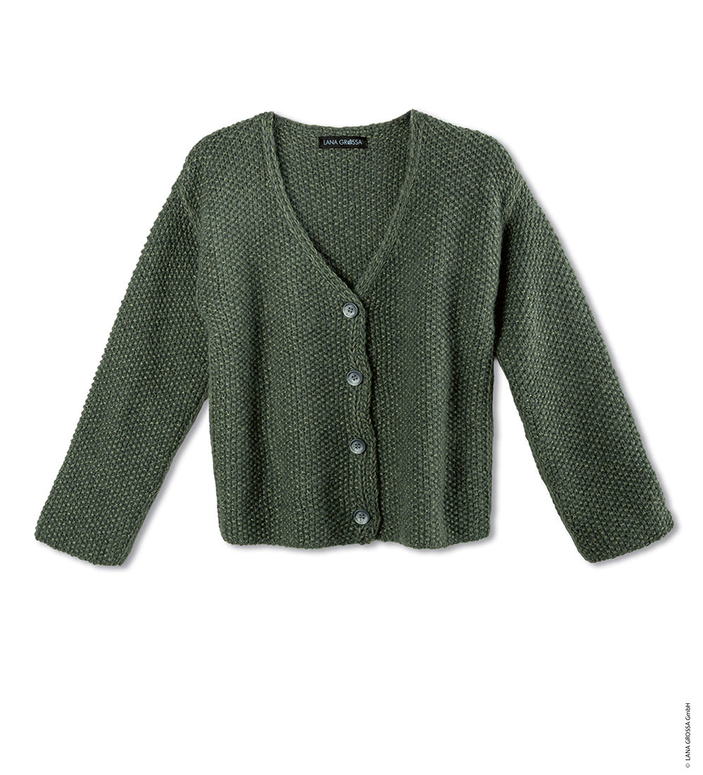 Productfoto van vest gemaakt met Lana Grossa Setasuri - Classici 31 model 33