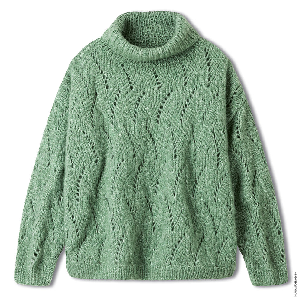 Productfoto van trui gemaakt met Lana Grossa Alpaca Air II - Classici 31 model 35