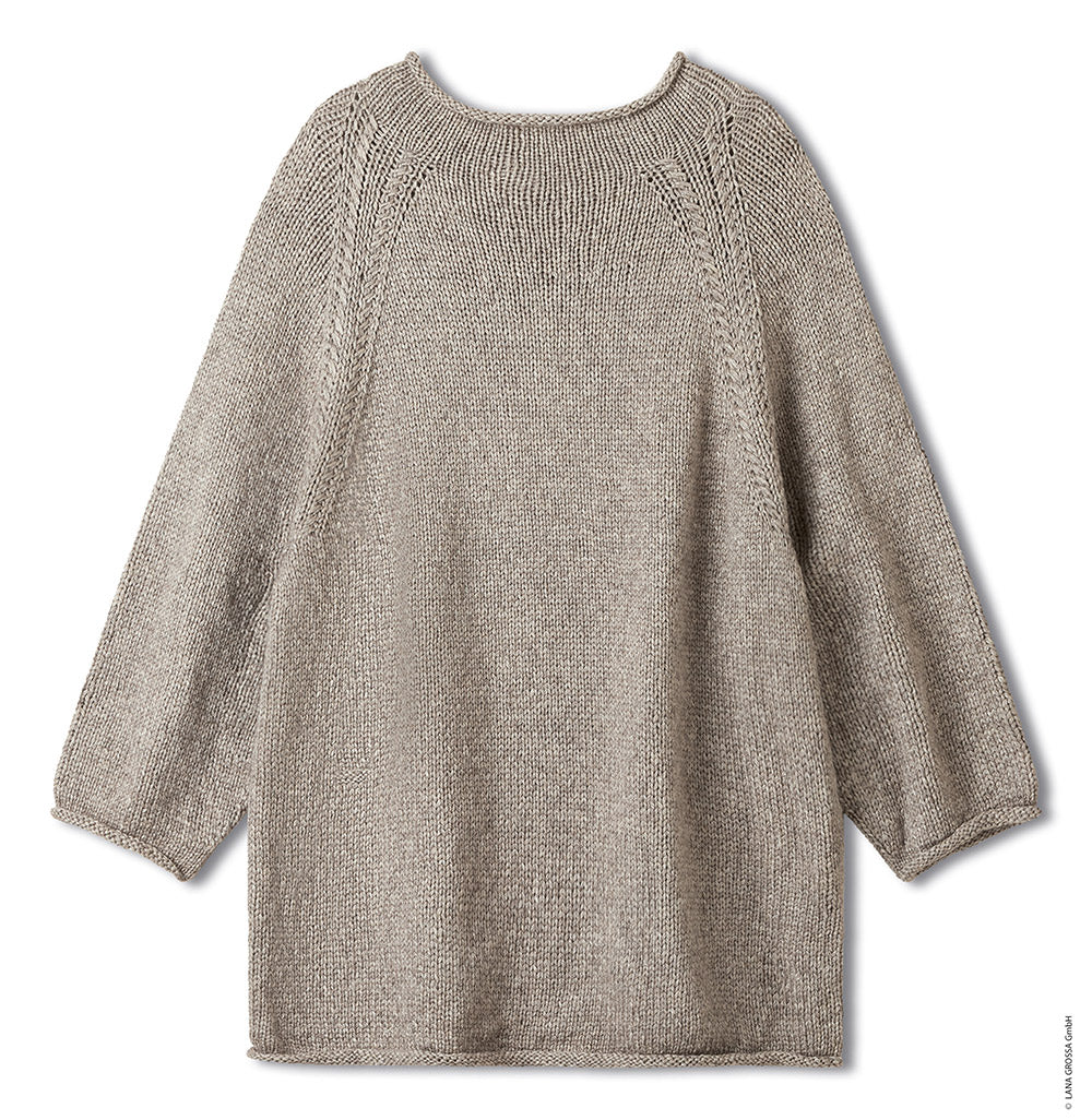 Productfoto van trui gemaakt met Lana Grossa Baco Bamboo - Classici 31 model 49