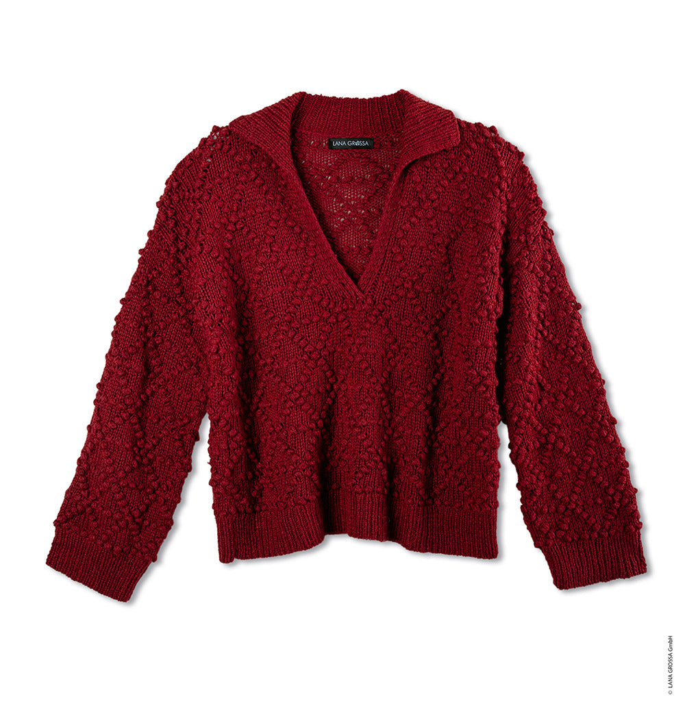Productfoto van trui gemaakt met Lana Grossa Cool Merino - Classici 31 model 53