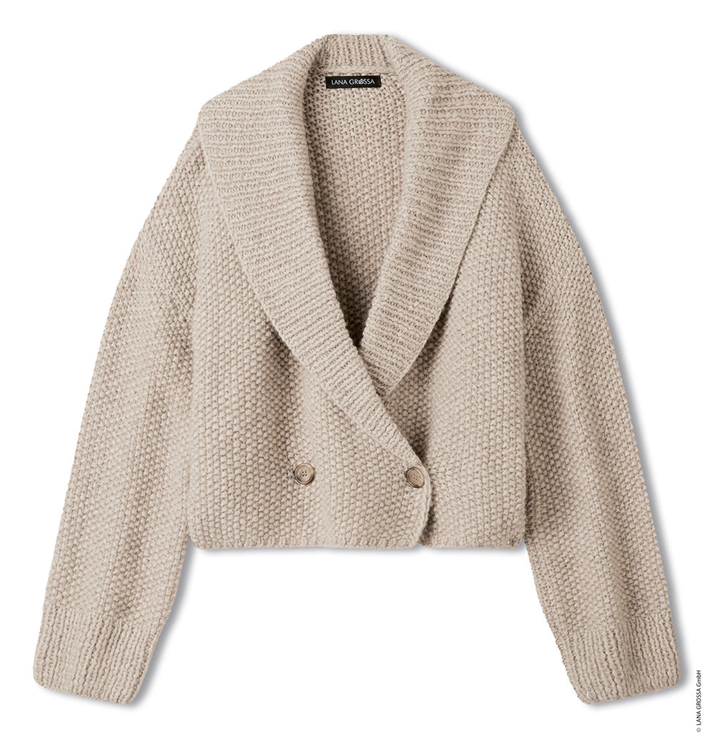 Productfoto van vest gemaakt met Lana Grossa Chapeau - Classici 31 model 57