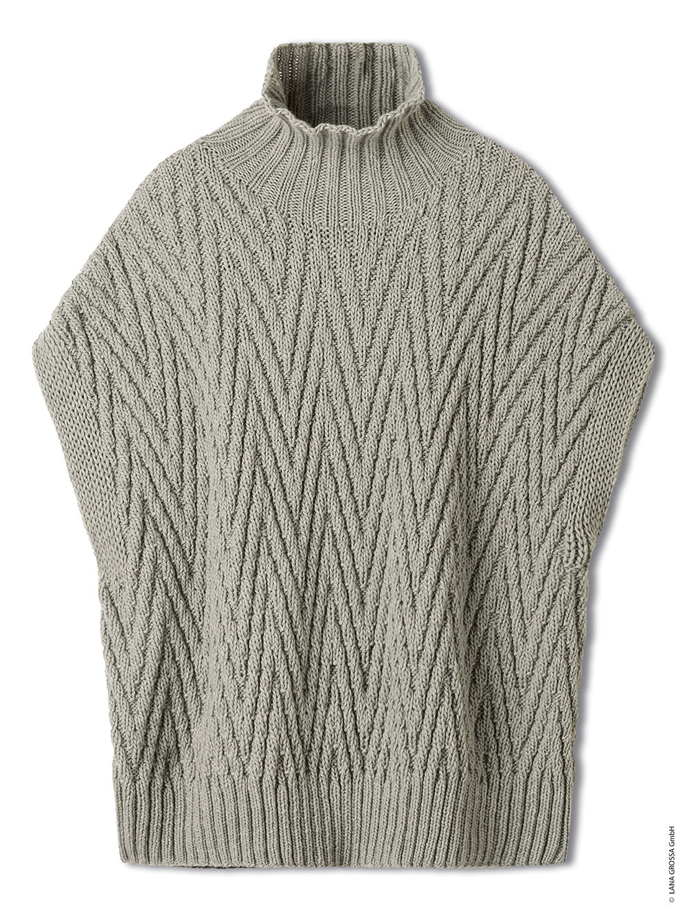 Productfoto van slipover gemaakt met Lana Grossa Cashmere Kiss - Classici 31 model 09