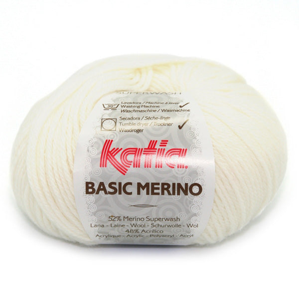 Katia Basic Merino 003 Gebroken Wit
