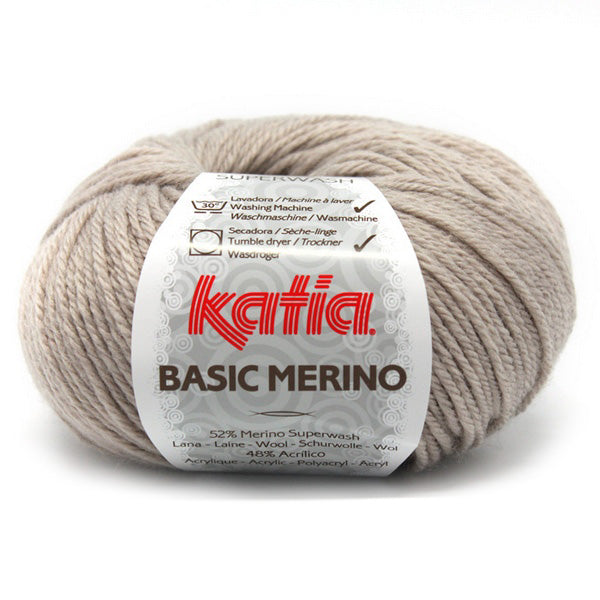 Katia Basic Merino 009 Lichtgrijs
