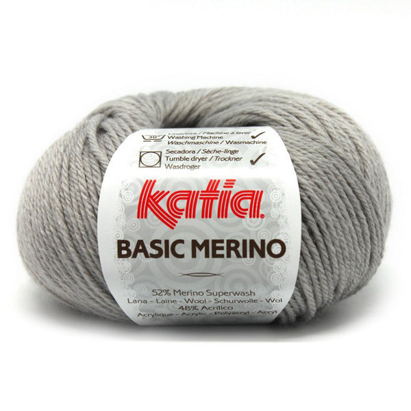 Katia Basic Merino 012 Grijs