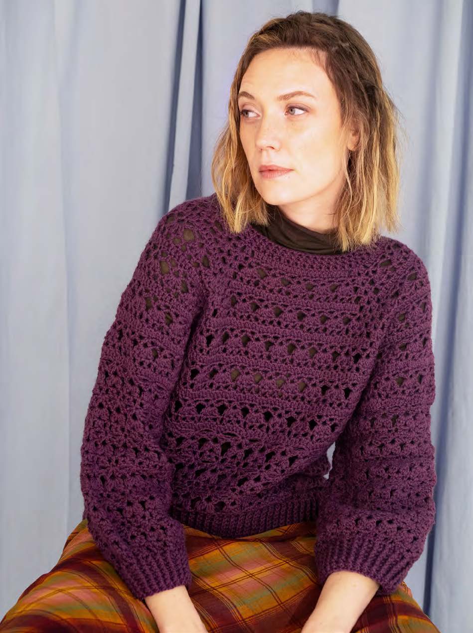 Crochet page — gemaakt met Katia Basic Merino 095