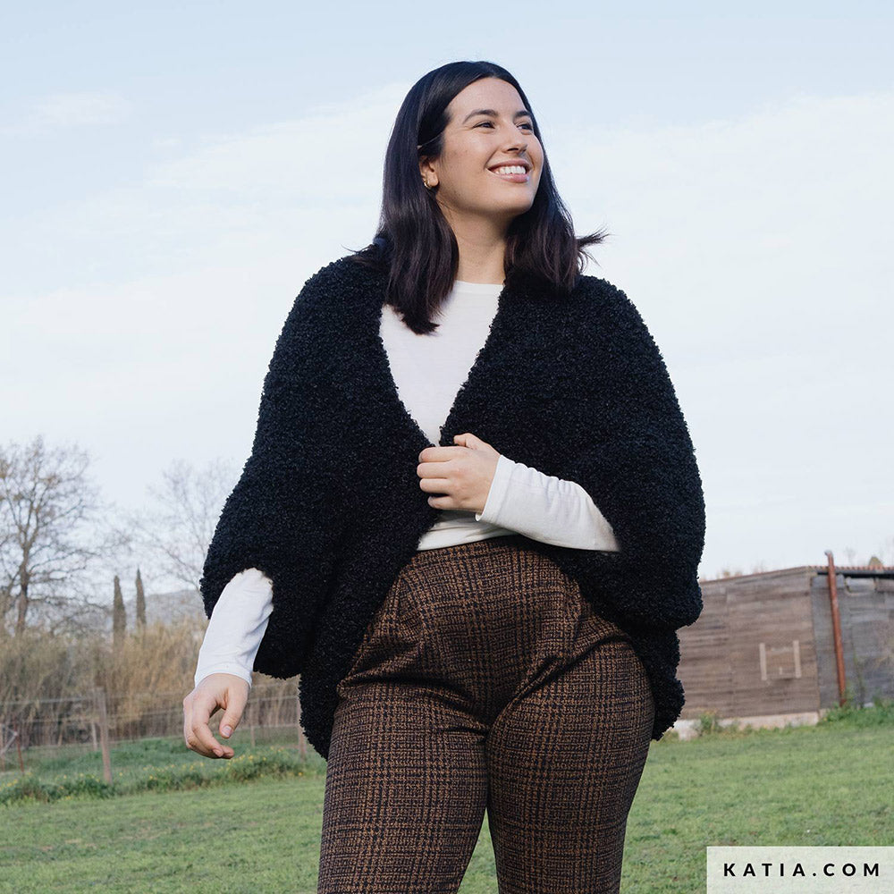 Patroon breien haken dames jas herfst winter katia — gemaakt met Katia Country Knits (19)