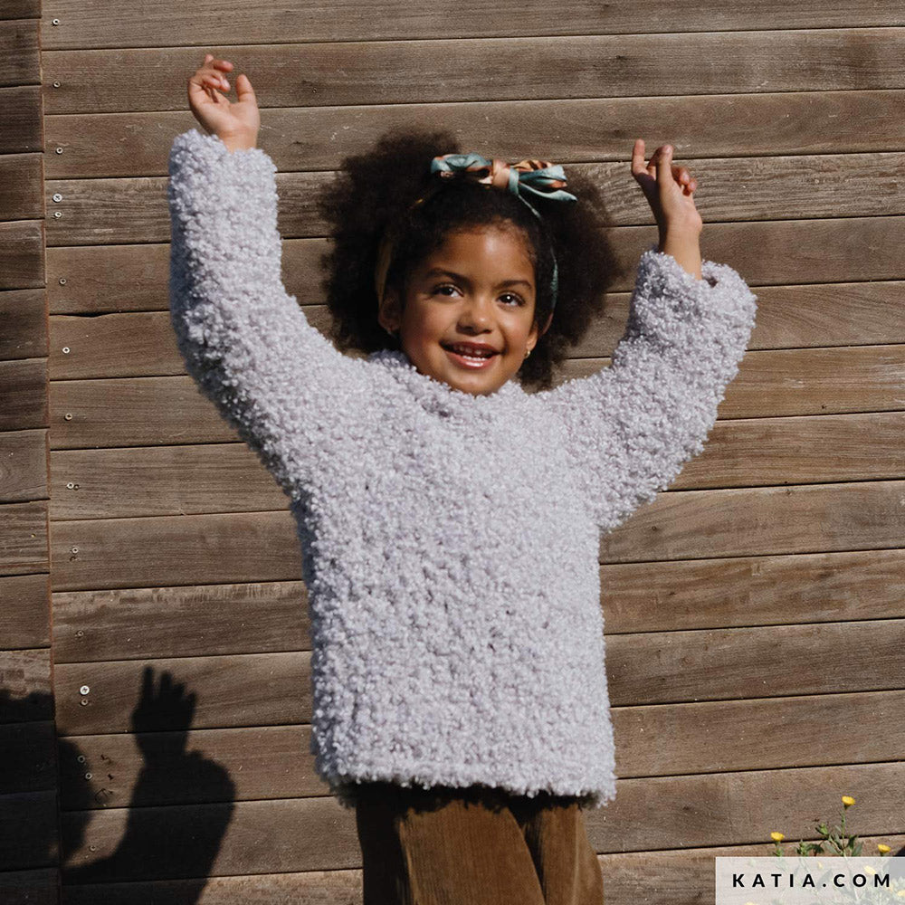 Patroon breien haken kinderen trui herfst winter katia — gemaakt met Katia Country Knits (16)