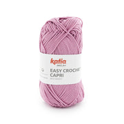 Katia Easy Crochet Capri 120 Kauwgom roze