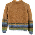 Wol garens furmoda breien polyamide acryl wol groen oker bla — gemaakt met Katia Fur Moda