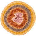 Wol garens holi breien polyamide acryl wol oker roest bruin — gemaakt met Katia Holi