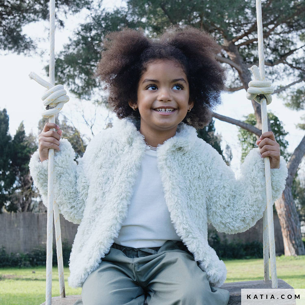 Patroon breien haken kinderen jas herfst winter katia — gemaakt met Katia Polar (5)