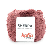 Katia Sherpa 102 Framboosrood