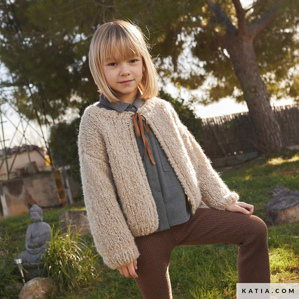 Patroon breien haken kinderen jas herfst winter katia — gemaakt met Katia Shibuya (4)