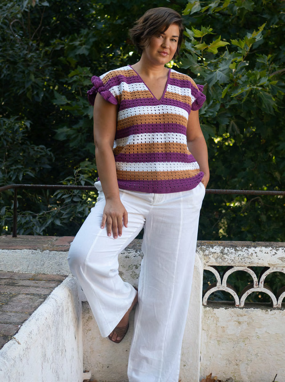 Katiamagazinecrochet — gemaakt met Katia Tencel-Cotton