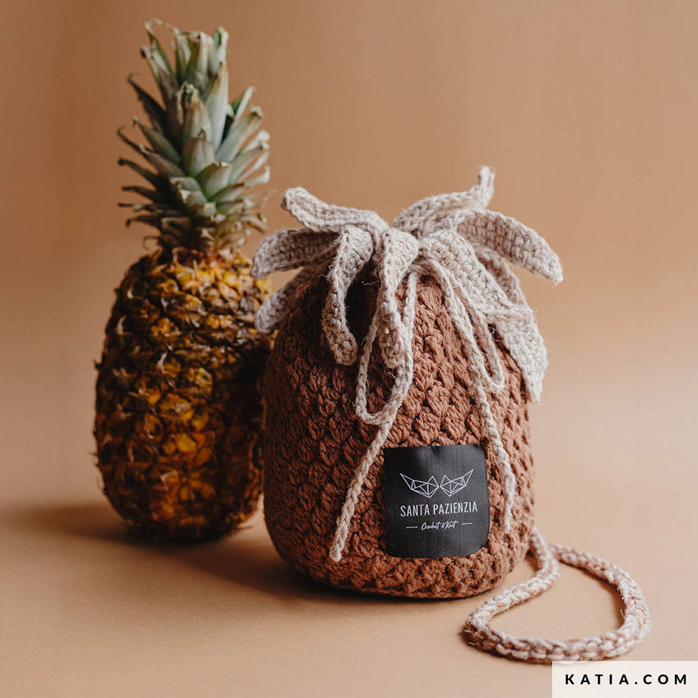 Patroon breien haken dames tas lente zomer katia — gemaakt met Katia The Vegan Bag (4)