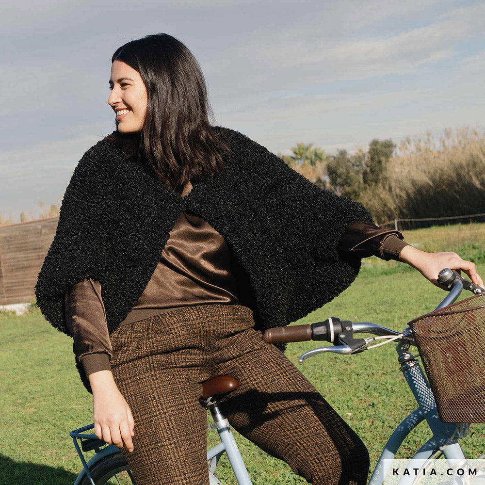 Patroon breien haken dames jas herfst winter katia — gemaakt met Katia WOW - Loopy