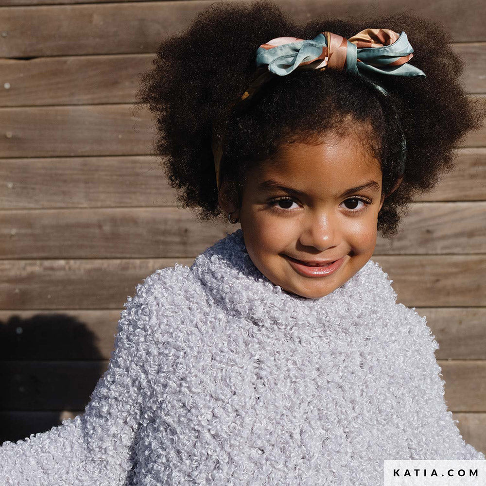 Patroon breien haken kinderen trui herfst winter katia — gemaakt met Katia WOW - Loopy (3)