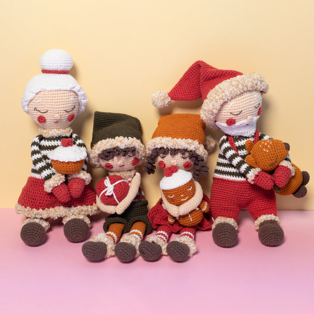 Safari edit — gemaakt met Kerst Elfje Jongen Haakpakket