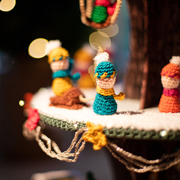Kerstdorp Etagère AdventCAL Haakpakket (3)