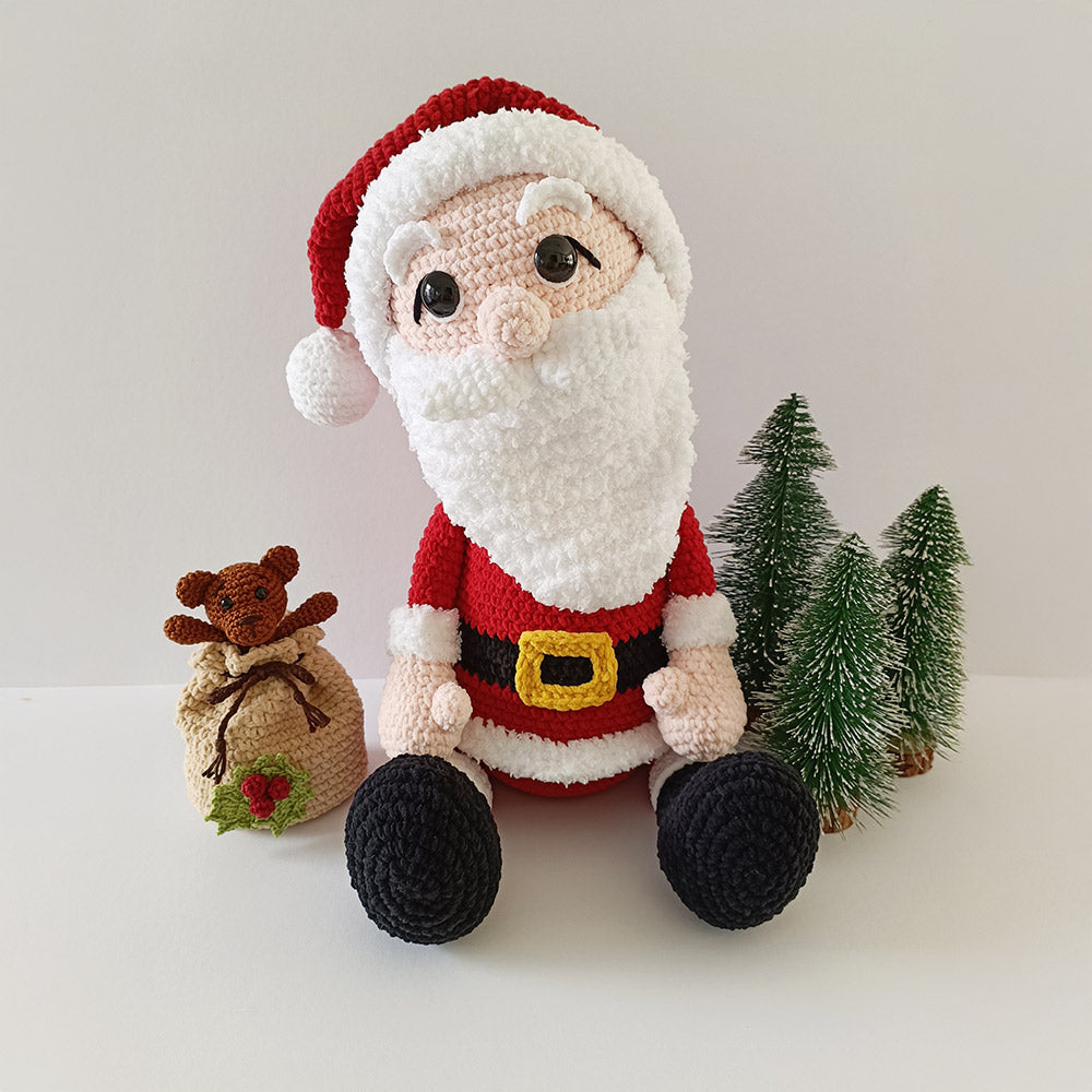 Kerstknuffel Santa Haakpakket - Sandra Bekx