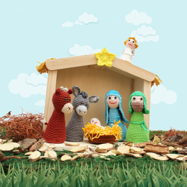 Kerststal Haakpakket