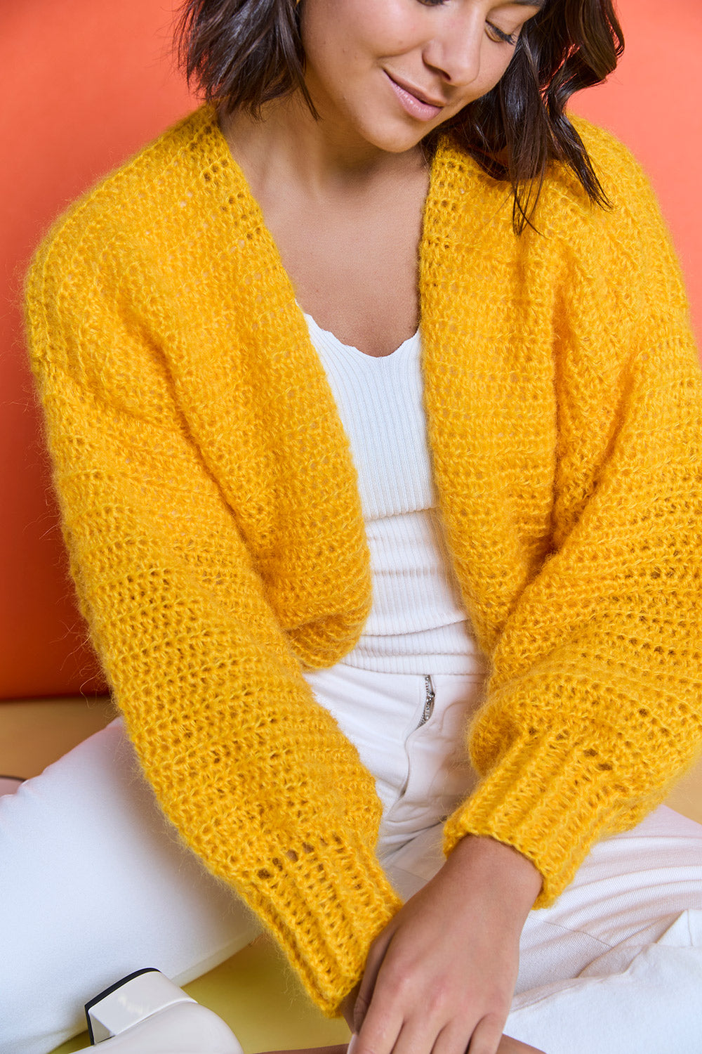 Cloud cardigan — gemaakt met Knipmode Cloud Cardigan 2.0 Haakpakket