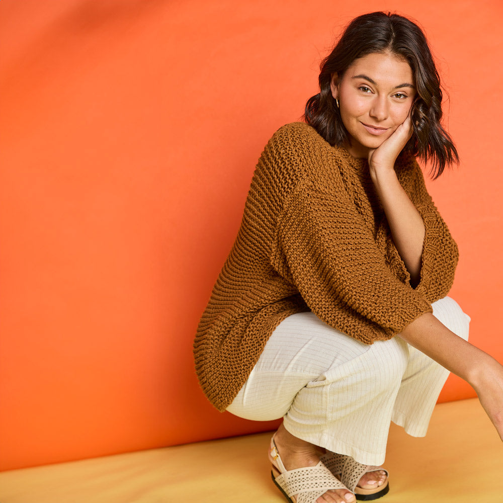 Loose fit jumper — gemaakt met Knipmode Loose Fit Jumper Breipakket (2)