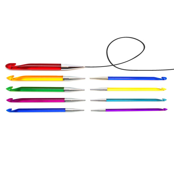 Trendz — gemaakt met KnitPro Trendz tunische haaknaald verwisselbaar 10.0mm (2)