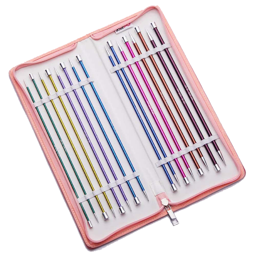 KnitPro Zing breinaalden set 30cm 2.50-6.00mm